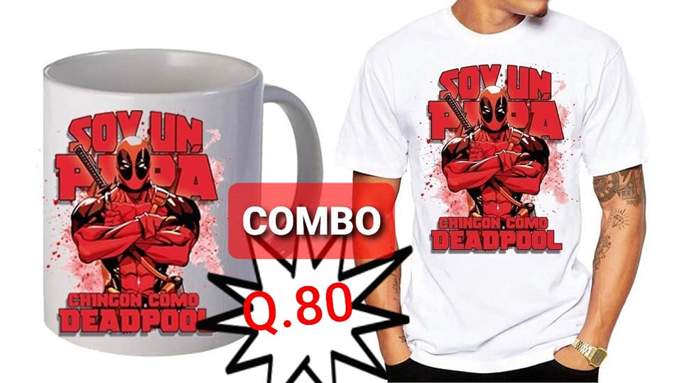 Combo para regalar a Papá playera + taza super precio realiza tus pedidos al wha