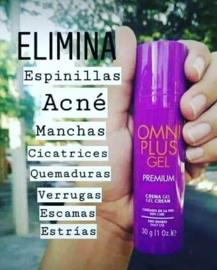 #OMNIPLUS_GEL_PREMIUM

Elimina el acné, secuelas, manchas y Quemaduras!! 

REGEN