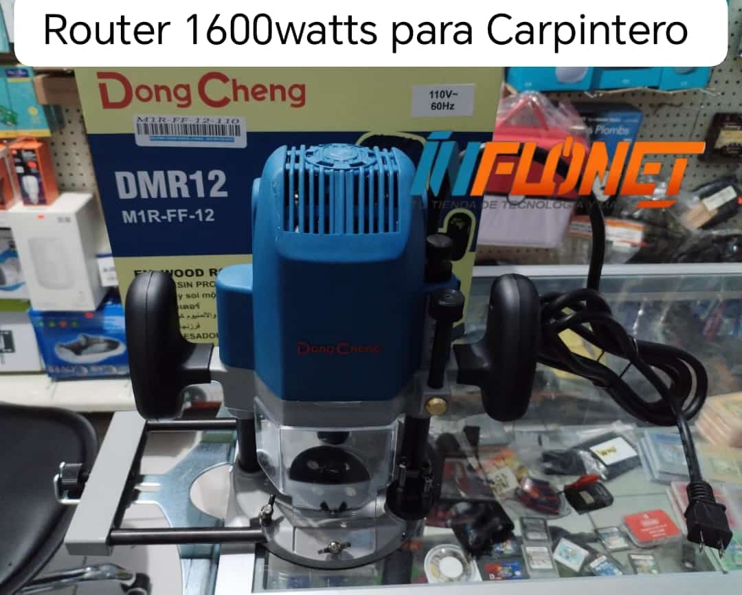 ROUTER DONGCHENG DMR12 1600WATTS 23000RP/Min NUEVO M1R-FF12

INFORMACION POR WHA