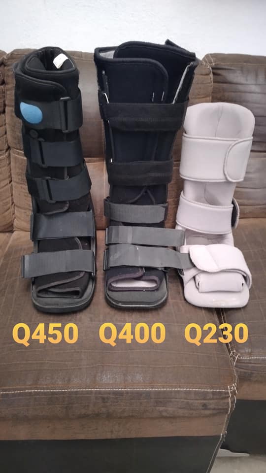 Vendo inmovilisadores para pierna ,tibia y tobillo , ideales para fracturas, saf