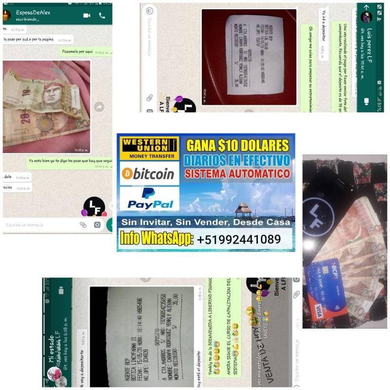 ATENCIÓN ... Empieza Hoy, Consigue trabajo desde casa. Solo tengo 3 posiciones.