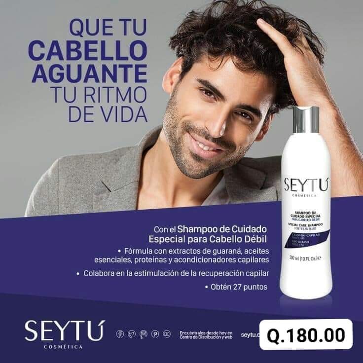 FORTALECE TU CABELLO
  Fórmulas con activos que promueven 
       el crecimiento