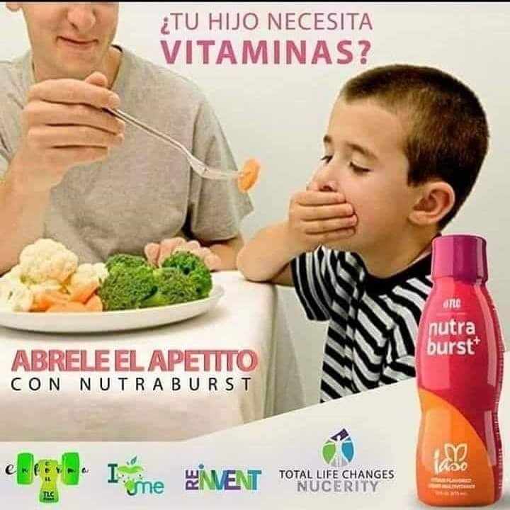 #NUTRABURST un maravilloso y efectivo  multivitaminico que...!!

Desintoxica el