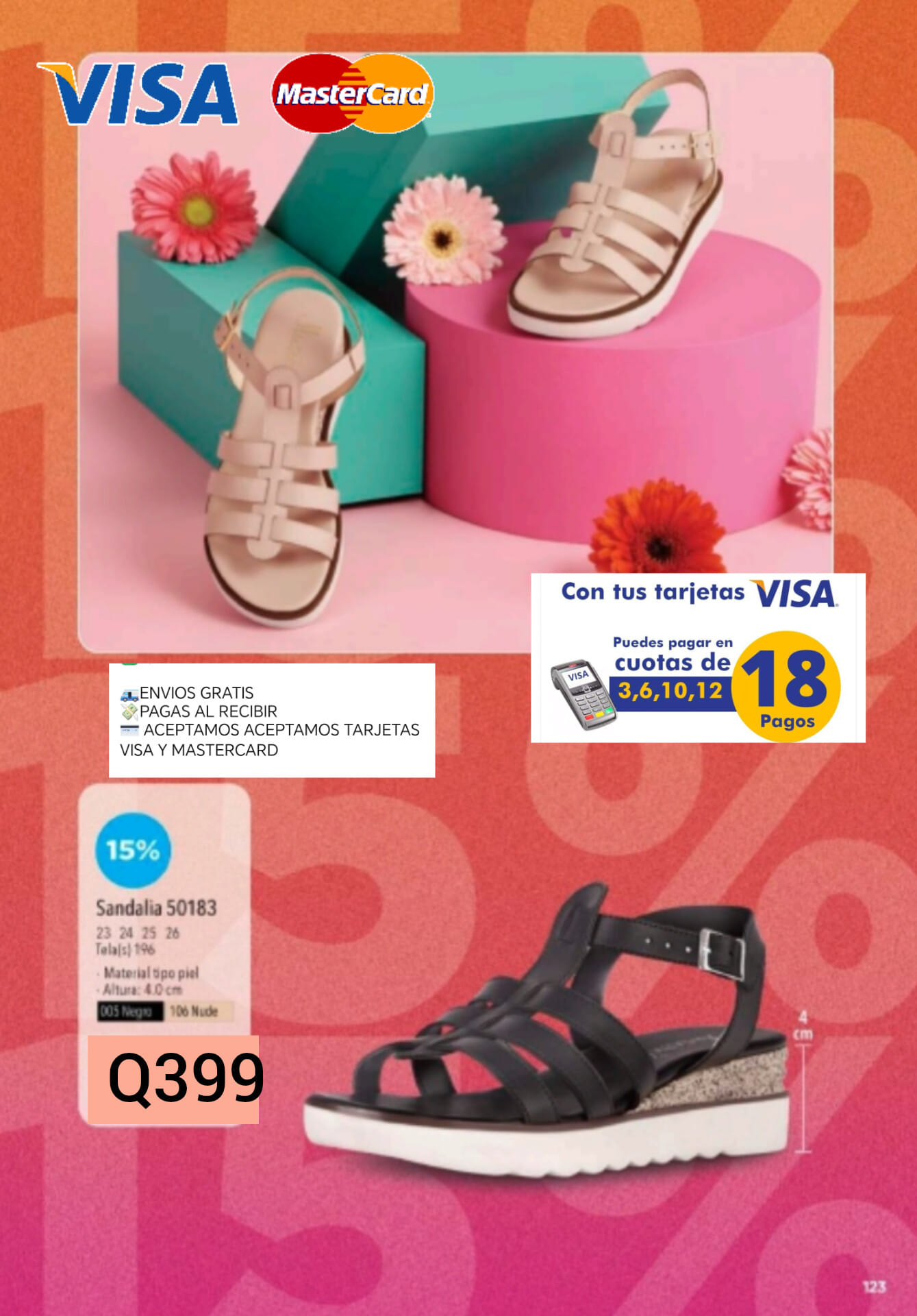 Zapatos deportivos y sandalias cómodas y también calzado para diabeticos de dife