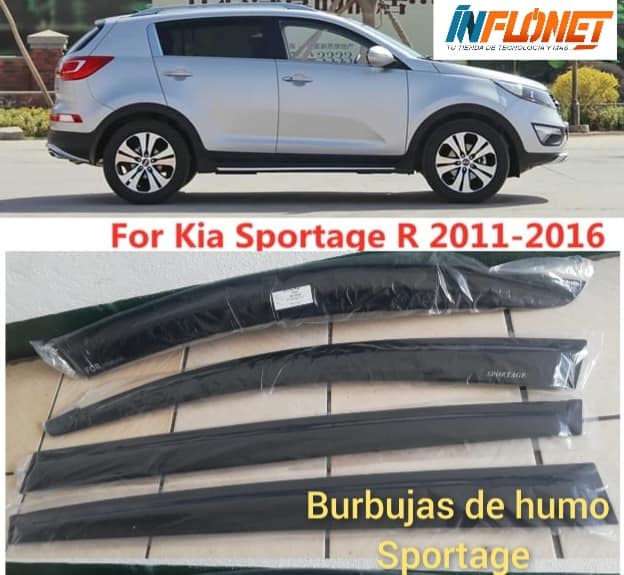 ACCESORIOS PARA KIA SPORTAGE 2011 A 2016
-Estribos Laterales
-Defensas o Sobrebu