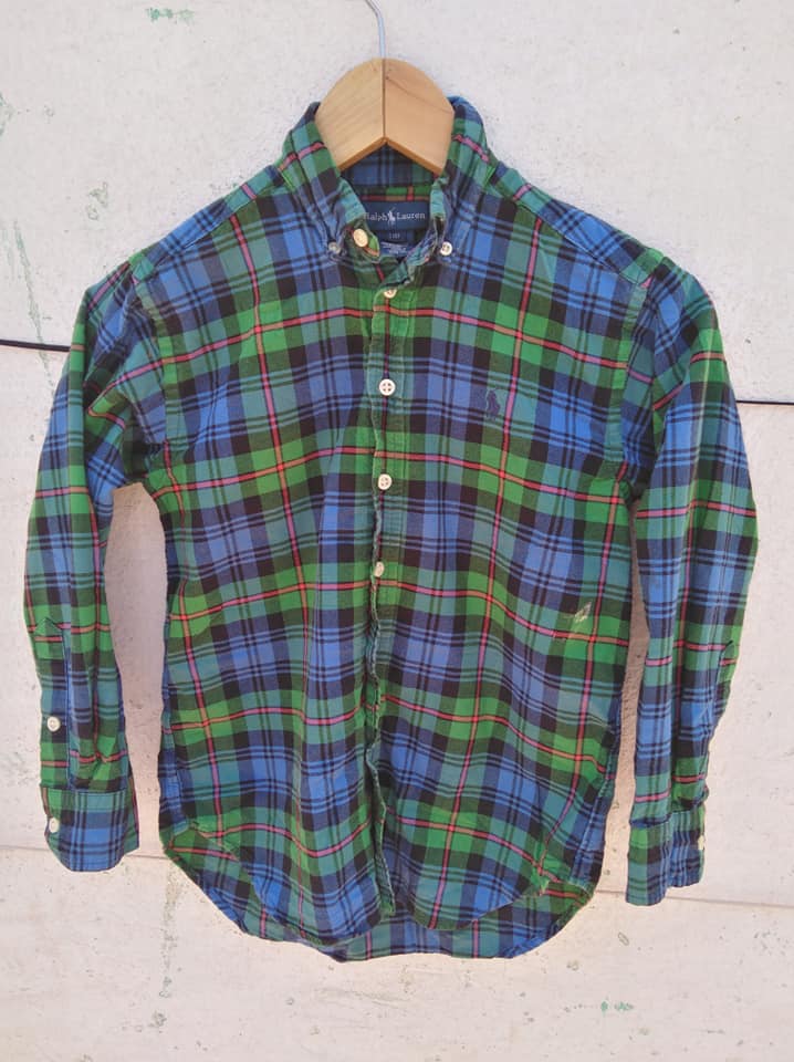 Disponible 
 Camisa Niño/Kid
 Marca Polo RALPH LAUREN
 Estado 10/10
 Talla S/8