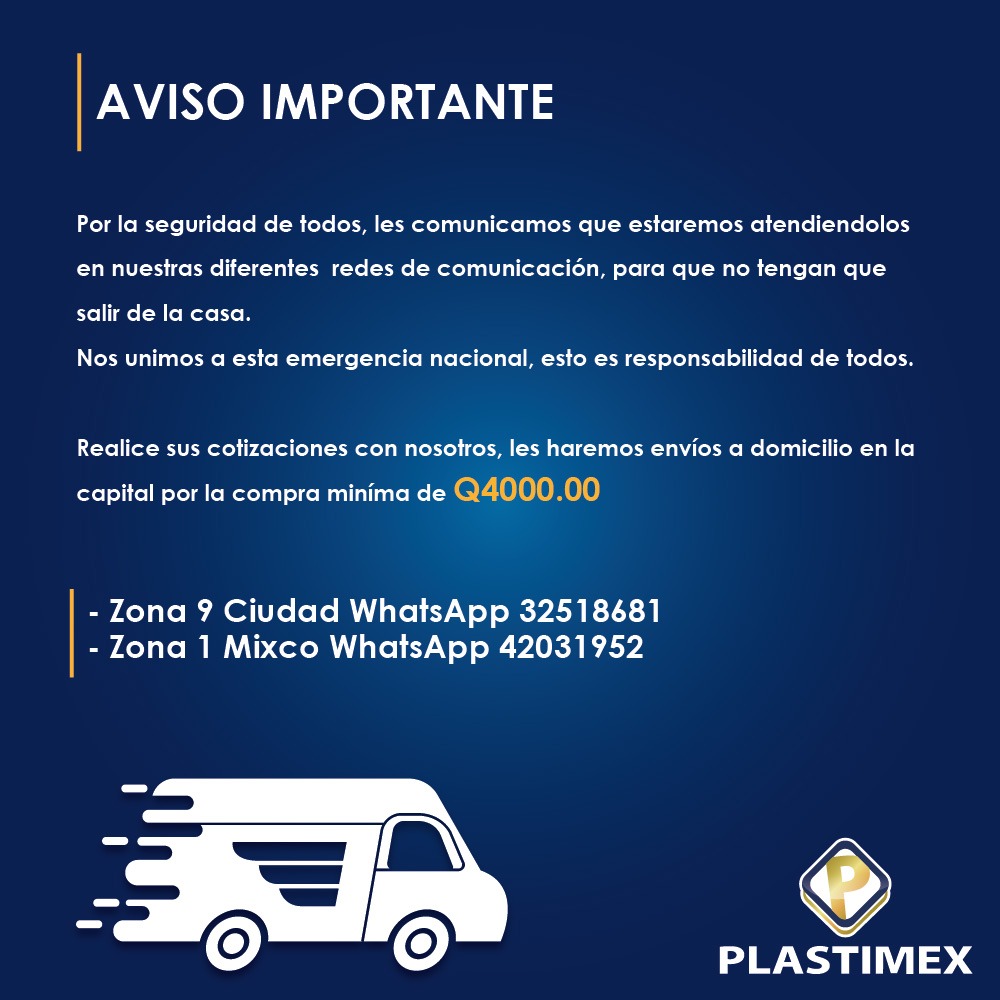 Ante la situación de emergencia ponemos a su servicio el sistema de pedidos por