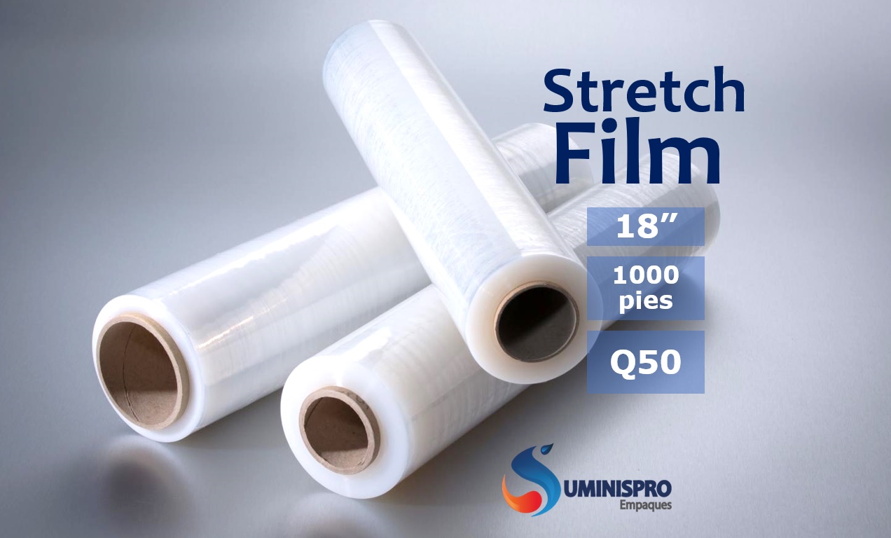 Stretch Film transparente 
 En presentación de 1,000 pies
 13 Calle 12-96, Zona