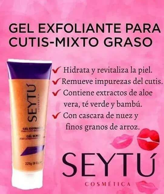 Para más información escríbeme al whatsapp 
  +502 3218 7157
*EXFOLIANTE FACIAL
