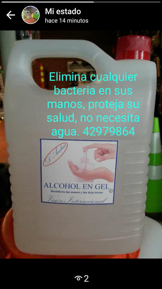 *NO SE DEJE ENGAÑAR CON MENOS CALIDAD* 

 Alcohol en gel al 95%, no le daña sus