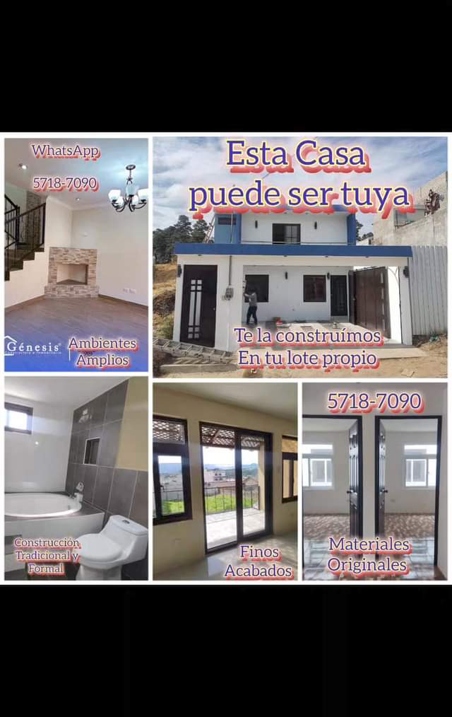 No lo pienses más inicia hoy tus Constru Sueños Xela nosotros construimos tu cas