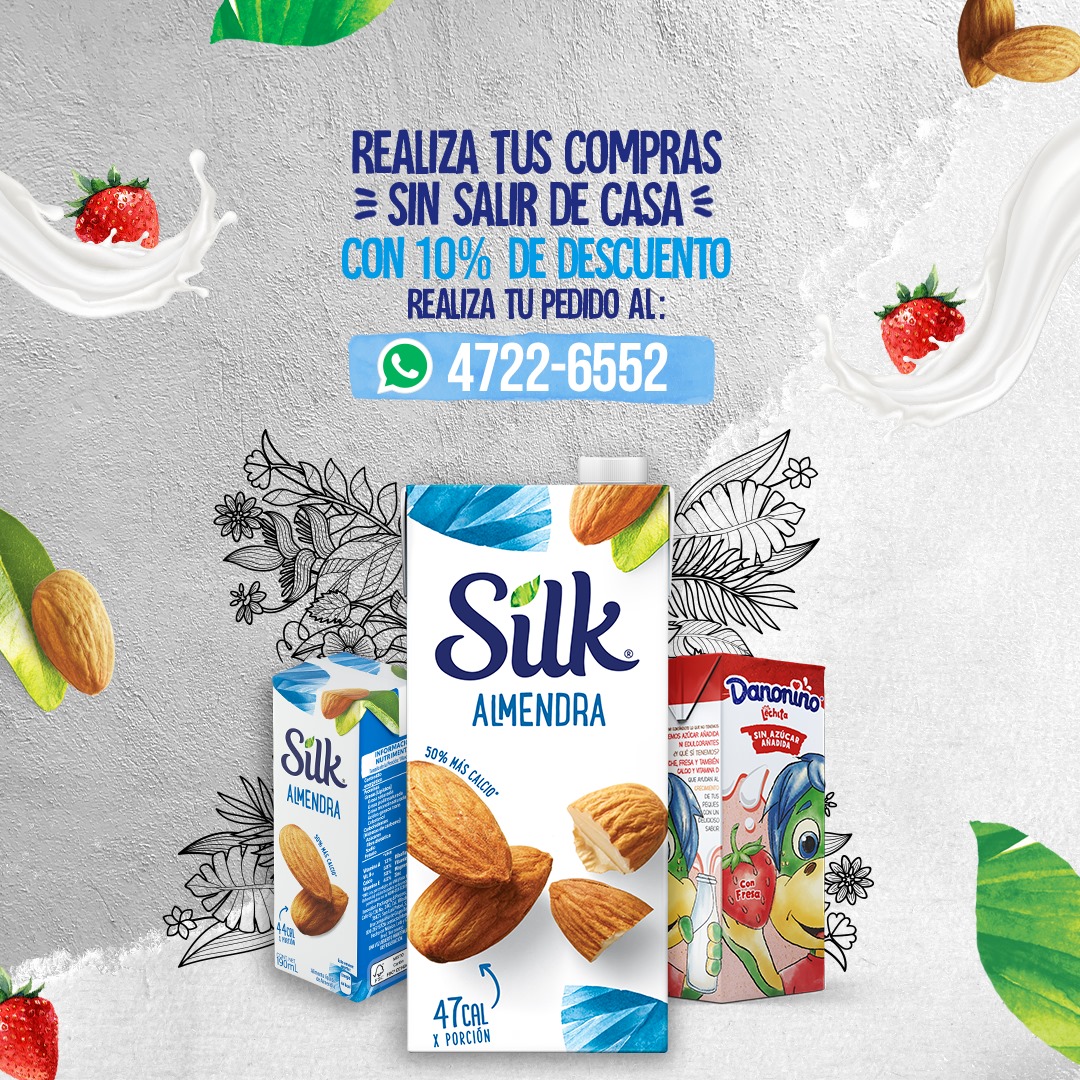 Te llevamos tu pedido a la puerta de tu casa   escríbenos a WhatsApp
¡Dile Silk