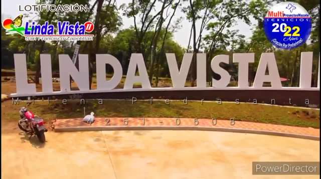 ADQUIERE TU TERRENO PROPIO
            Lotificación Linda Vista 2
 San Francisco