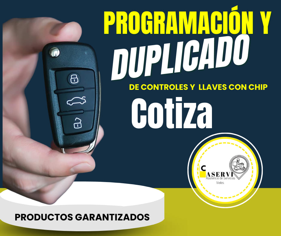 LLAVES CON CHIP, CONTROLES, CARCASAS Y LLAVES DE PROXIMIDAD  

Disponibles para