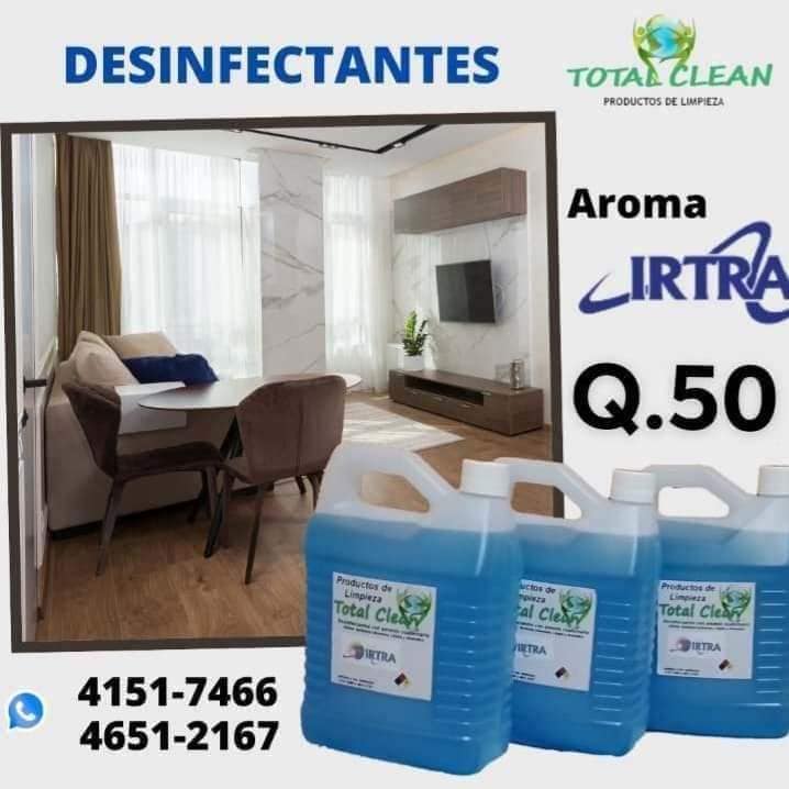 Productos de Limpieza y Desinfección TOTAL CLEAN. 
 Entregamos a domicilio en xe