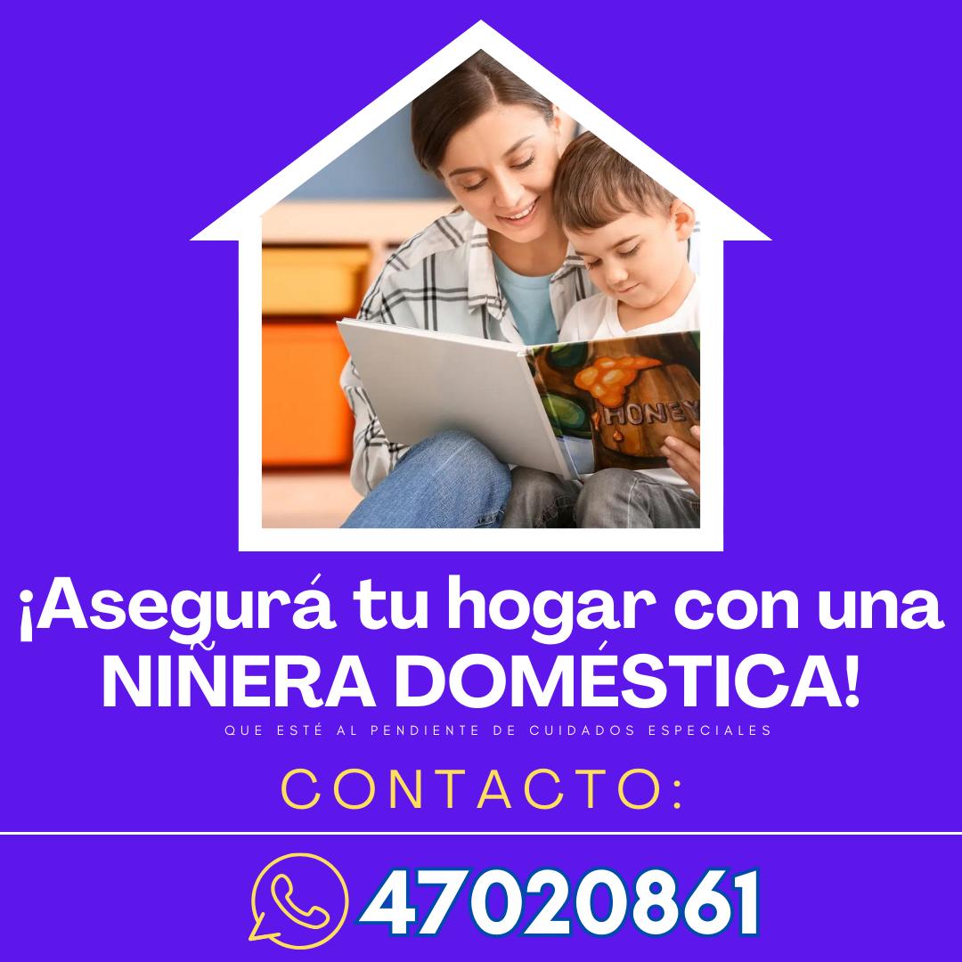 ¿Se quedó sin Niñera?

No te preocupes, nos ocupamos de eso con nuestro servicio