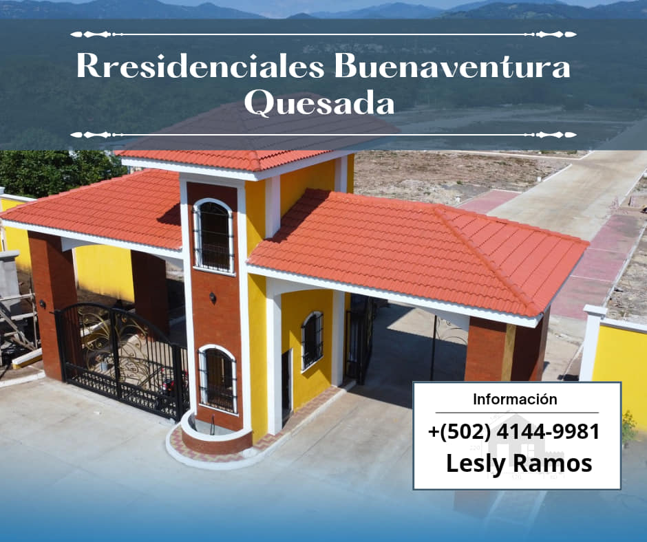 Residenciales Buenaventura Quesada 
¡Conócelo y ten el placer de invertir en un