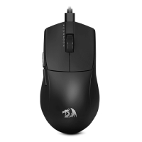 Mouse Gamer Modelo M724 Marca Redragon Conexion USB De 5 Botones Con 12400 De DPI Color Negro