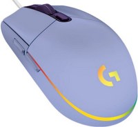 Mouse Para Gamers Marca Logitech Modelo G203 Color Lila Con Tecnologia LIGHTSYNC Con 8000 De DPI