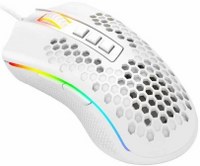 Mouse Gamer Modelo Storm Elite M988 Marca Redragon Conexion USB  8 Botones 16000 DPI Color Blanco