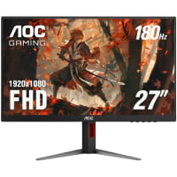 Monitor LED Gaming Marca AOC Modelo 27G4  27" 1920 x 1080 FHD Fast IPS 180 Hz 1 ms DP + HDMI Pivot Adaptive Sync