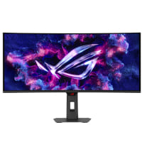 Monitor OLED De 34" Marca ASUS Modelo ROG Strix XG34WCDG Resolucion De 3440 X 1440 Frecuencia De Actualizacion De Hasta 175Hz Tiempo De Respuesta De 0.03ms (GTG)