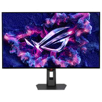 Monitor OLED De 31.5" Marca ASUS Modelo ROG Strix XG32UCWMG Resolucion 4K (3840 X 2160) Frecuencia De Actualizacion (max.) De 240Hz Tiempo De Respuesta De 0.03ms (GTG)