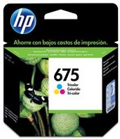 CARTUCHO DE TINTA DE COLOR HP #675 (CN691AL) PARA HP 4575