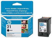 Cartucho De Tinta Negra HP C9351A(21) P/ MF1410/D1360/ 3920/3940/F380