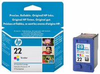 Cartucho A Color HP C9352A (22A)Para Multifuncional DSC 1410/F380/D2360