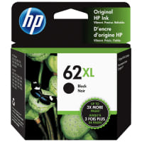 Cartucho De Tinta Marca HP Modelo 62XL Color Negro Para Impresora Officejet