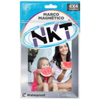 Marco Magnetico Para Fotos Marca NKT De 4" X 6" Color Plateado PROD-002113