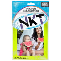 Marco Magnetico Para Fotos Marca NKT De 4" X 6" Color Verde PROD-002117