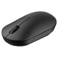 Mouse Inalambrico Marca Xiaomi Modelo Lite 2 Color Negro Conexion 2.4GHz