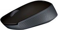 Mouse Wireless Marca Logitech Modelo M170 Color Negro Conexion Con Receptor
