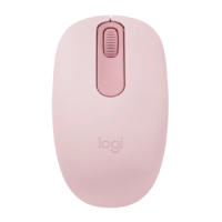 Mouse Wireless Marca Logitech Modelo M196 Color Rosado Conexion Por Bluetooth