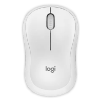 Mouse Inalambrico Marca Logitech Modelo M240 Silent Con 1000 De DPI Color Blanco Conexion Bluetooth