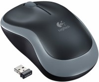 Mouse Inalambrico Marca Logitech Modelo M185 Con 1000 De DPI Color Gris Conexion Con Receptor