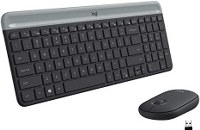 Combo Inalambrico Marca Logitech Modelo MK470 Incluye Teclado En Espanol Y Mouse Conexion Con Receptor