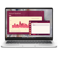 Notebook Marca Dell Modelo Pro 14 PC14250 Con Procesador Intel Ultra 5 235U De 2.0 Ghz Memoria RAM DDR5 De 16GB Almacenamiento De 512GB En SSD M.2 Pantalla De 14" Sistema Operativo Windows 11 Profesional