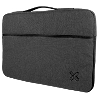 Sleeve Funda Para Portatil De Hasta 14" Marca Klip Xtreme Modelo Nova KNS-425GR Color Gris