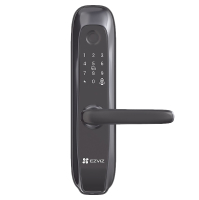 Liquidacion Cerradura De Puerta Smart Marca Ezviz Modelo L2S Con Huella Digital Y Clave Color Negro