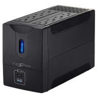 UPS Centra ECO Charge 700VA Regulador Incorporado 8 Tomas Linea Interactiva 350W