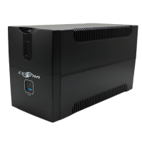 UPS Marca Centra Modelo Plus 1200 Charger De 1200VA (Voltiamperios) Regulador Incorporado Linea Interactiva 600W (Watts) Con LCD USB-A y USB-C