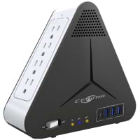 REGULADOR DE VOLTAJE CENTRA R PLUS 1500 1500VA BLANCO CON USB