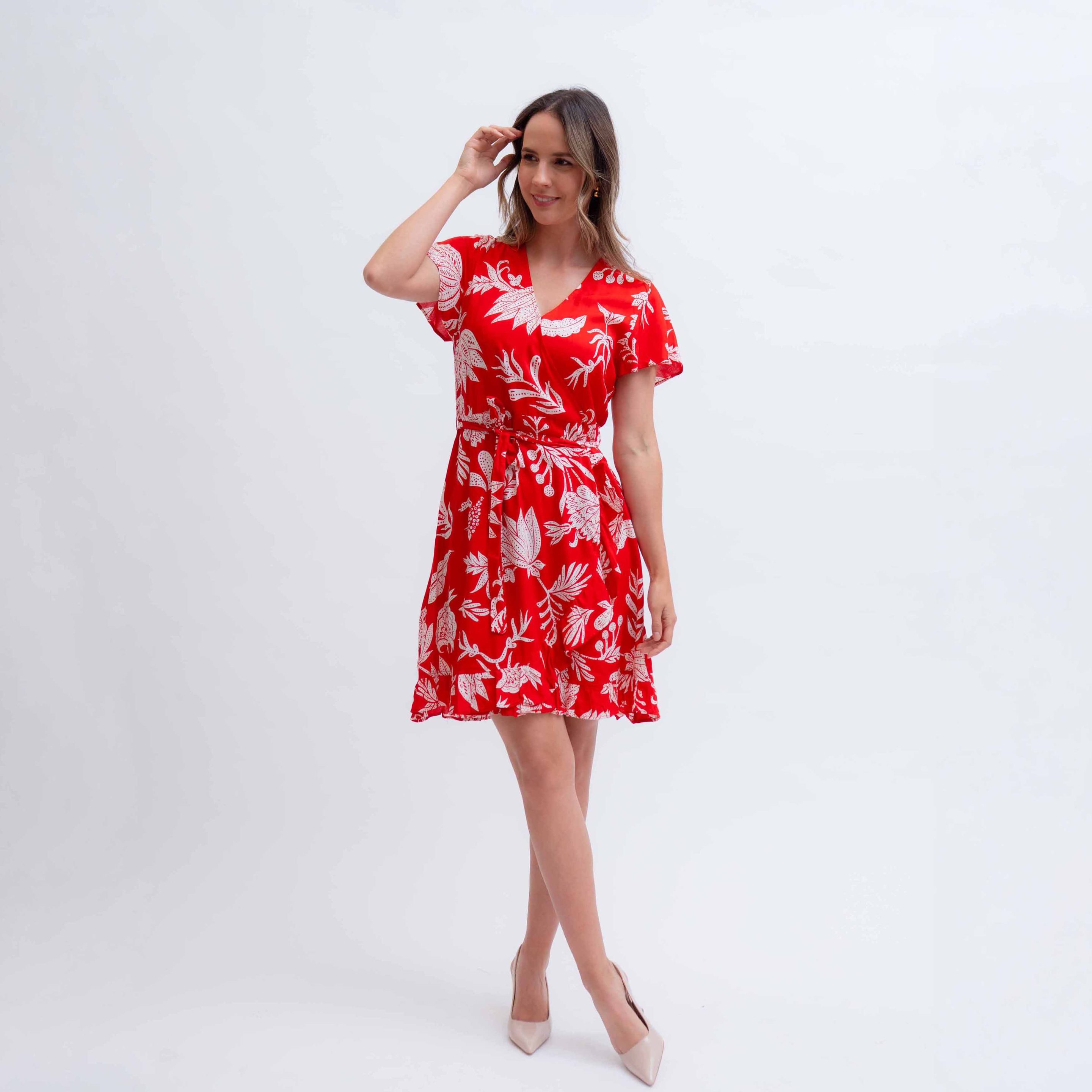 Vestido M/C Estampado