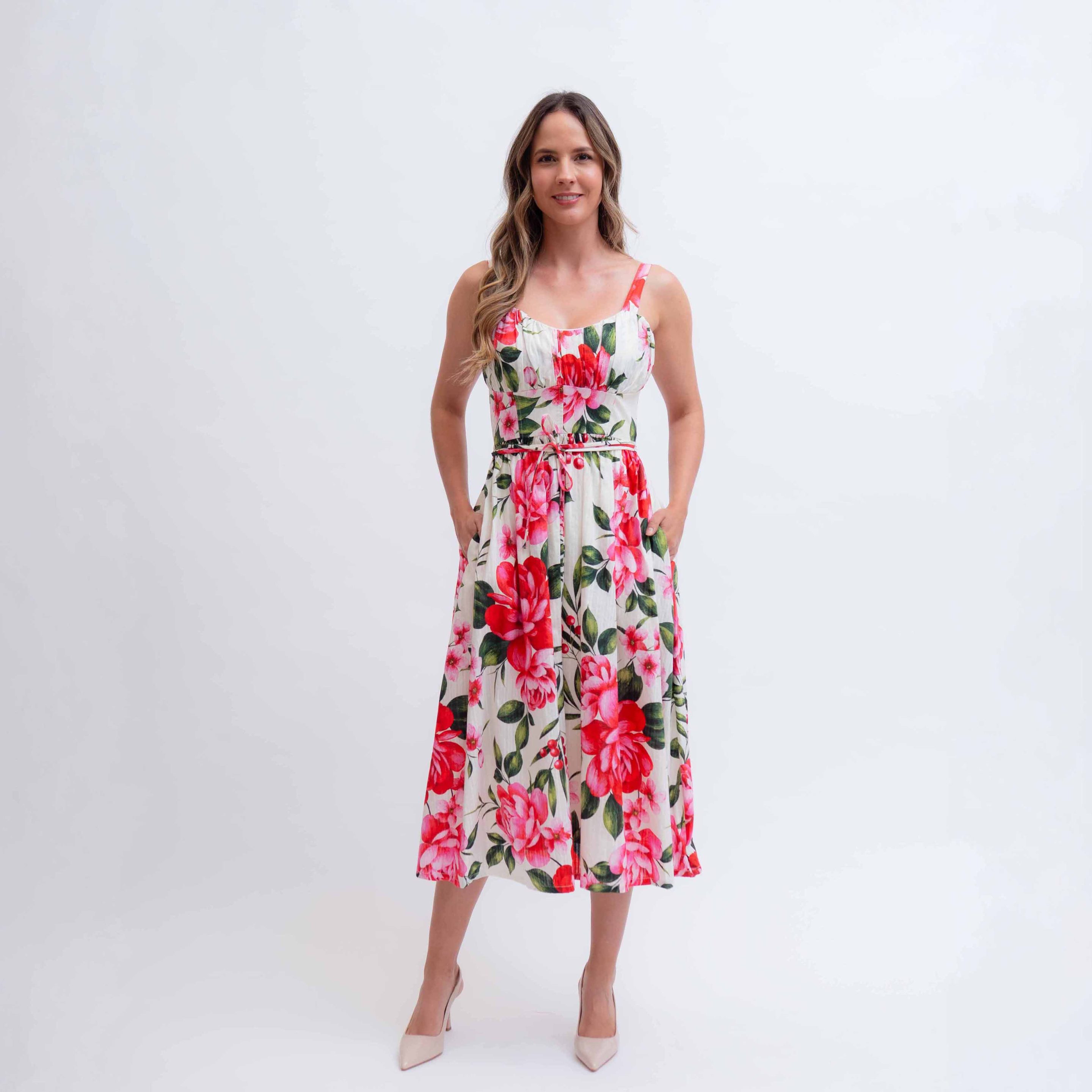 Vestido Tirantes Estampado