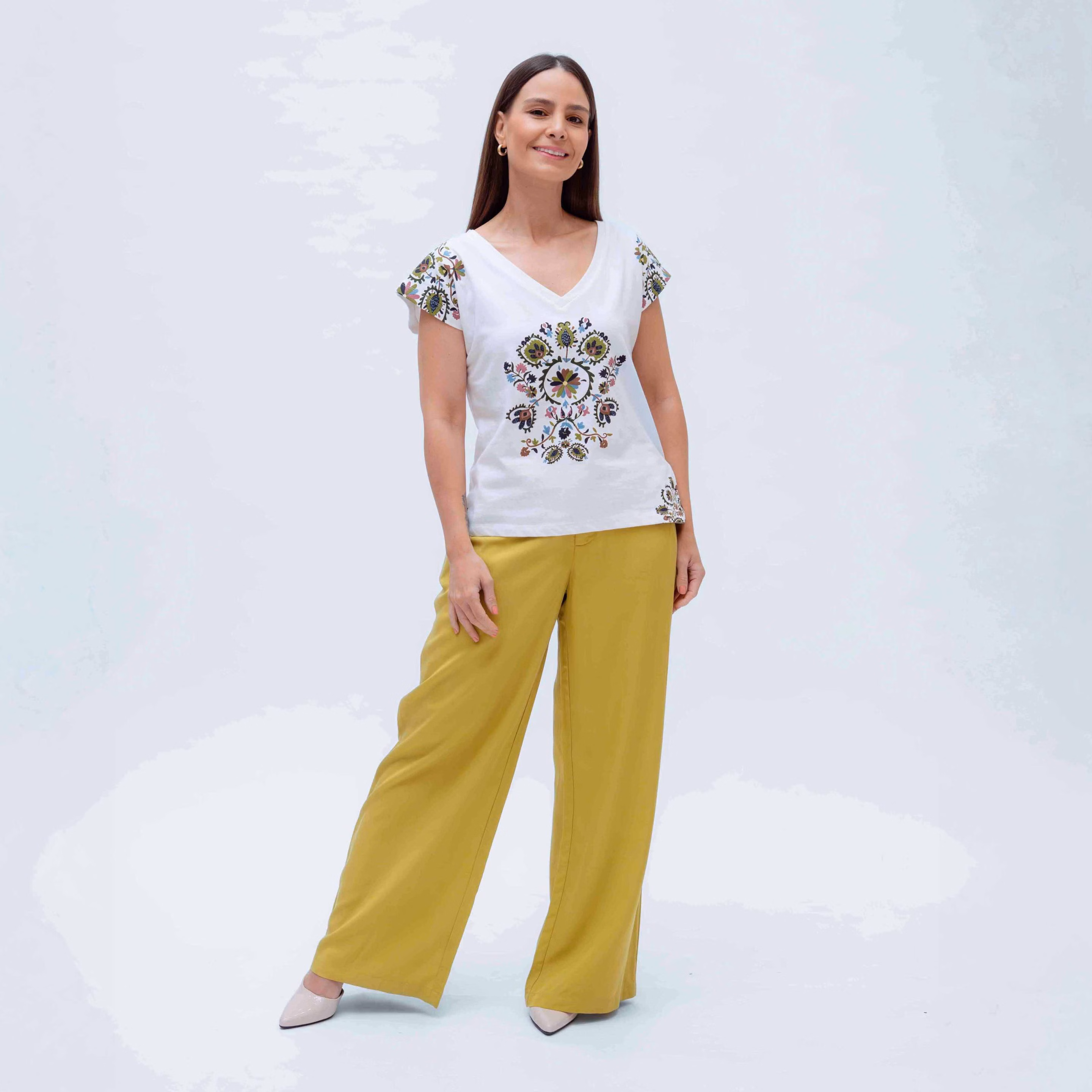 Pantalon Ancho