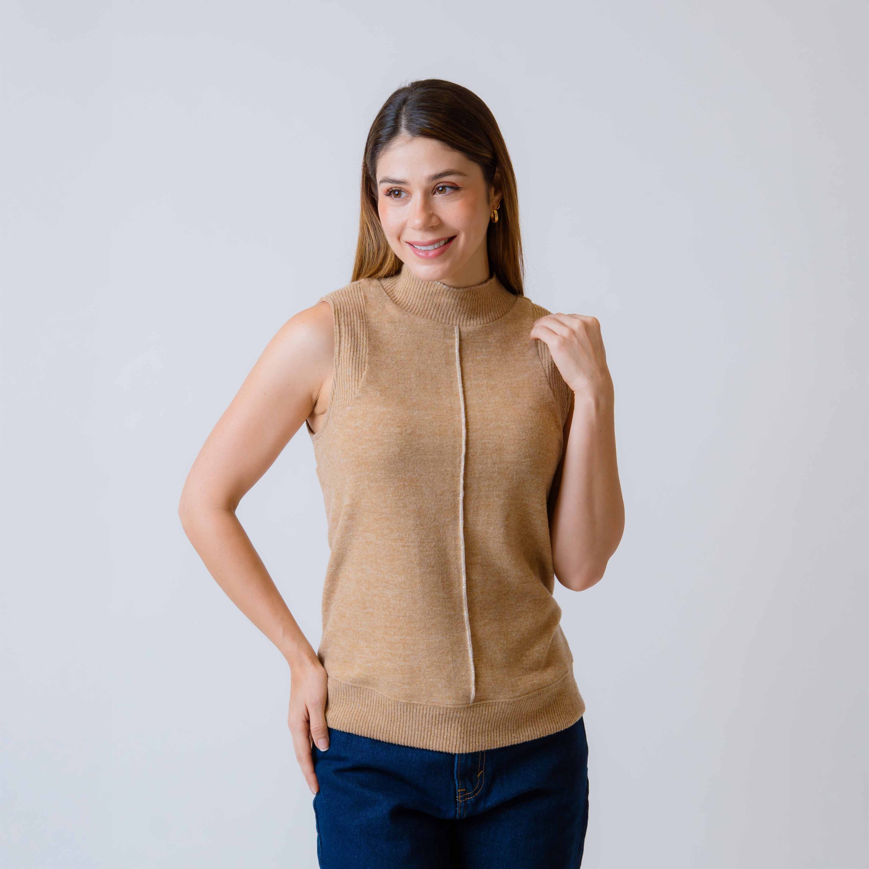 Chaleco Cuello Medio