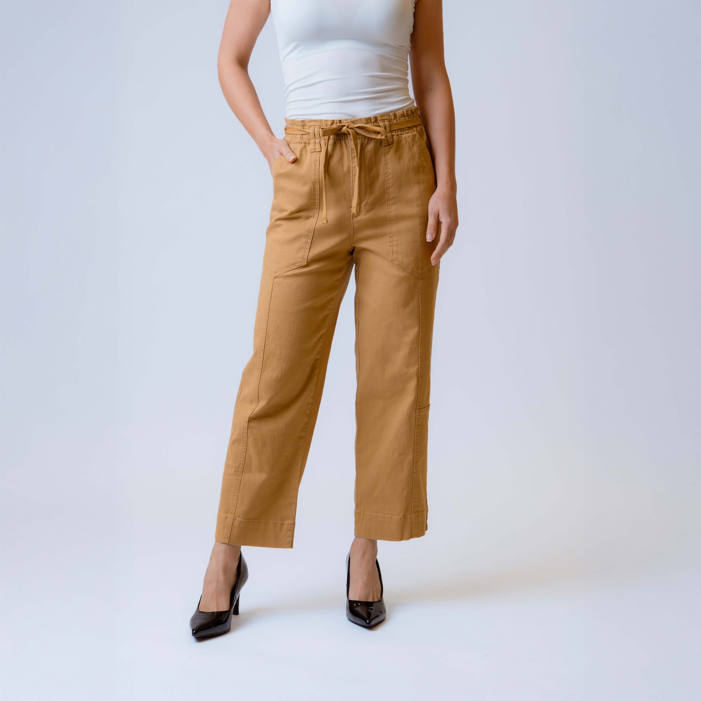 Pantalon Cintura Elastico Amarre